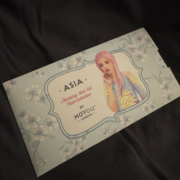 MoYou London nail art stamping plate Asia 02 NWOT - Picture 6 of 6